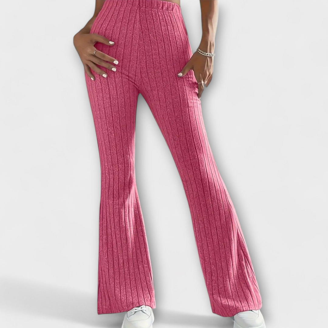 Jennifer – Pantalon Évasé Élégant