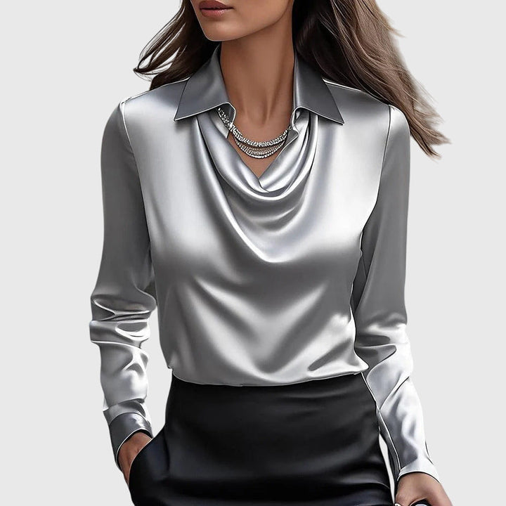 Brooklyn™ | Élégante Blouse en Satin