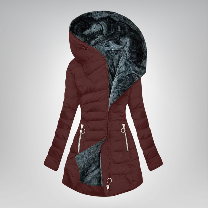 Kori | Manteau Douillet Doublé en Fourrure