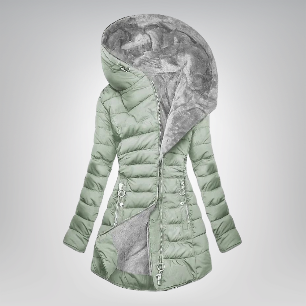 Kori | Manteau Douillet Doublé en Fourrure