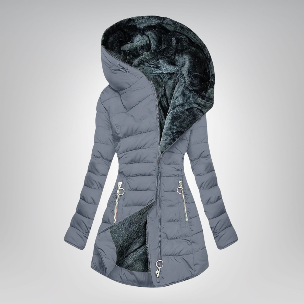 Kori | Manteau Douillet Doublé en Fourrure