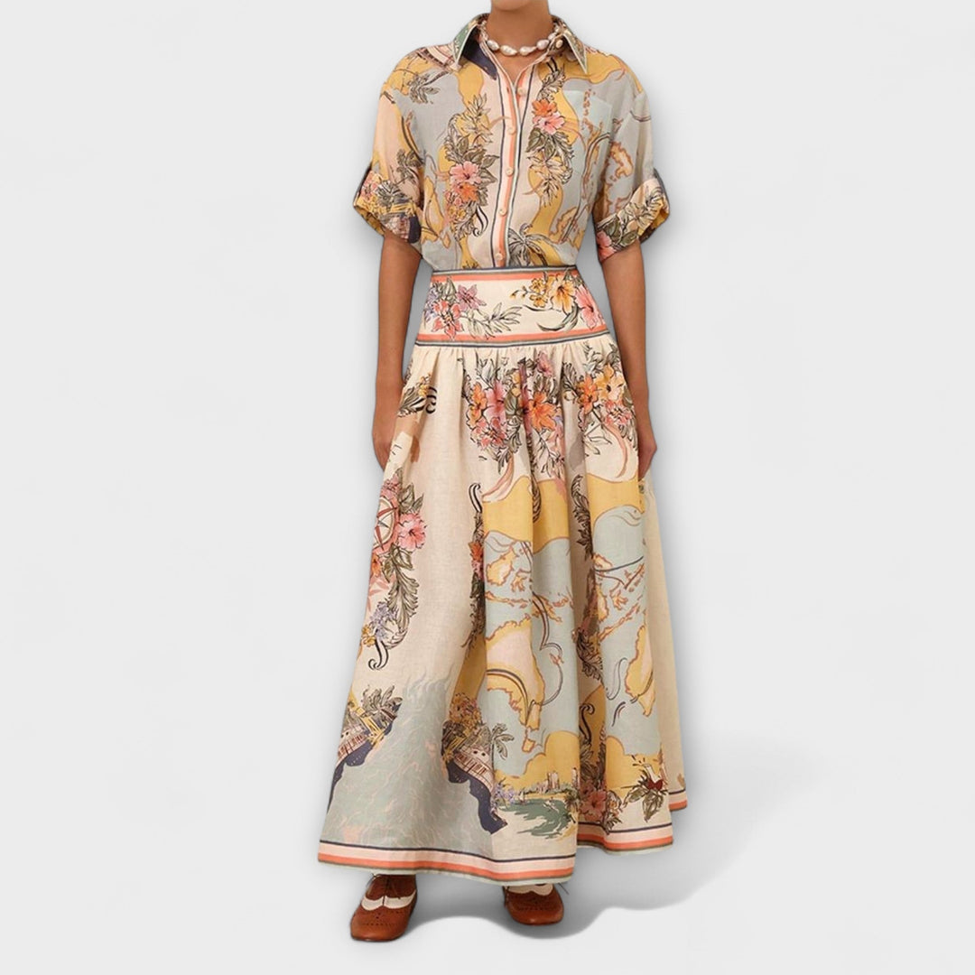 Jessica – Jupe Midi Élégante