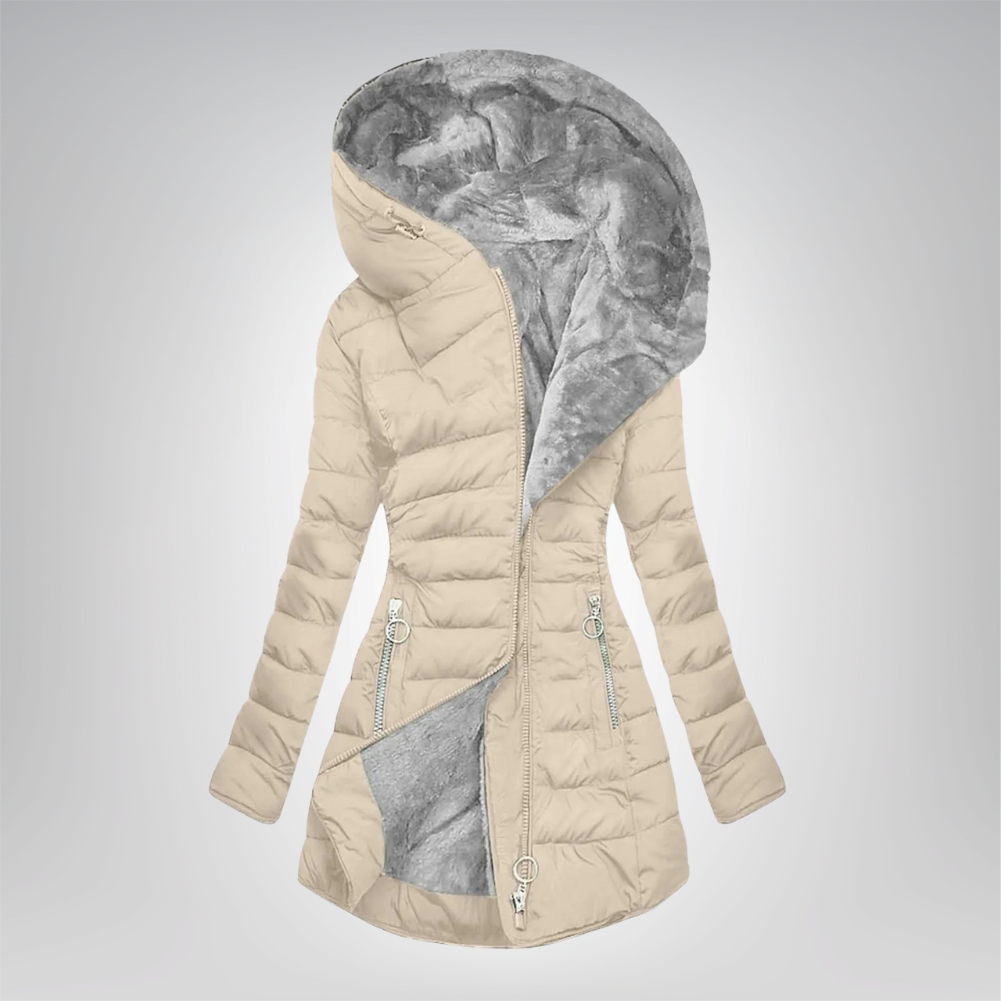 Kori | Manteau Douillet Doublé en Fourrure