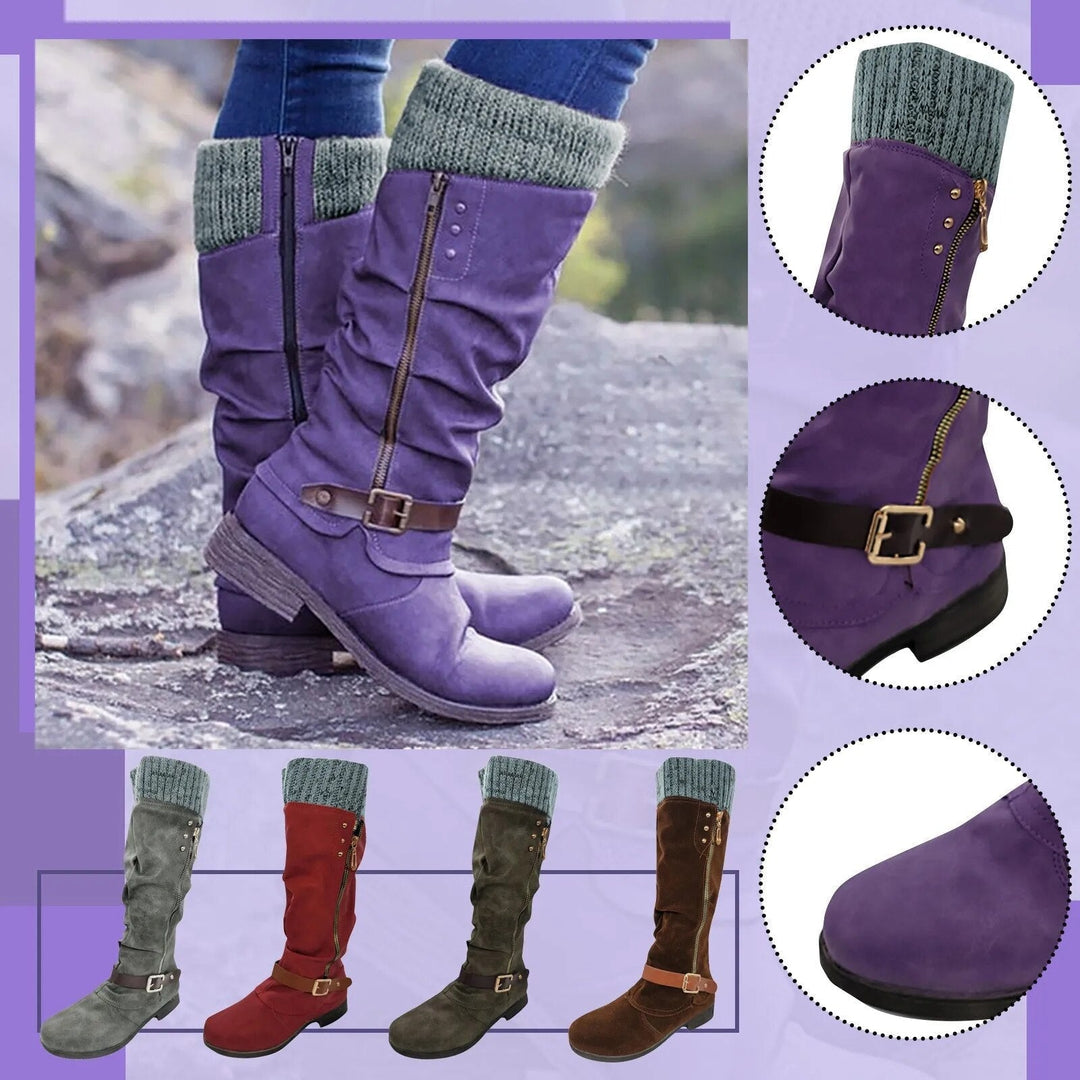 Bottes en Cuir de Marche Quotidiennes