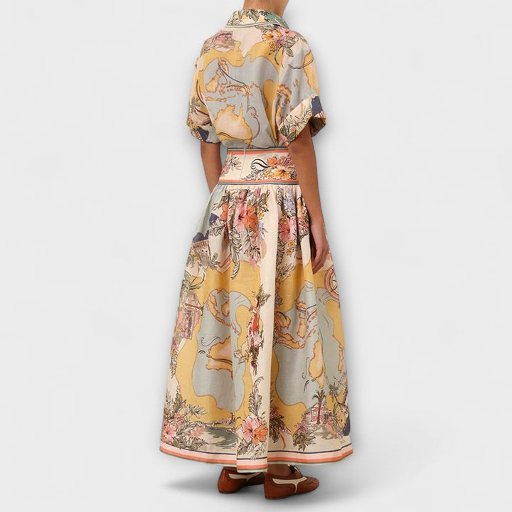 Jessica – Jupe Midi Élégante