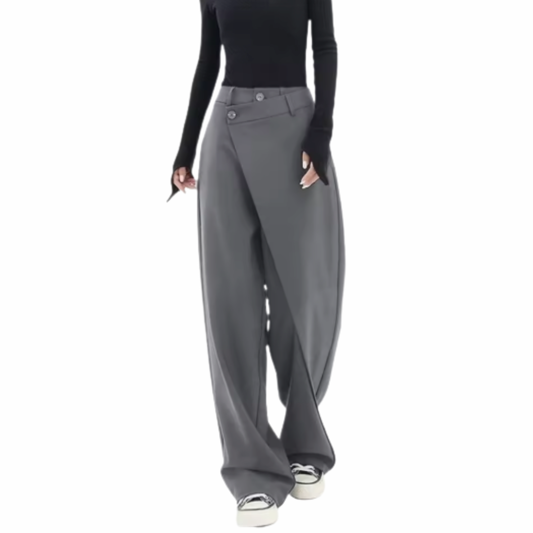 Pantalon Céline – Élégant & Décontracté, à Jambes Droites