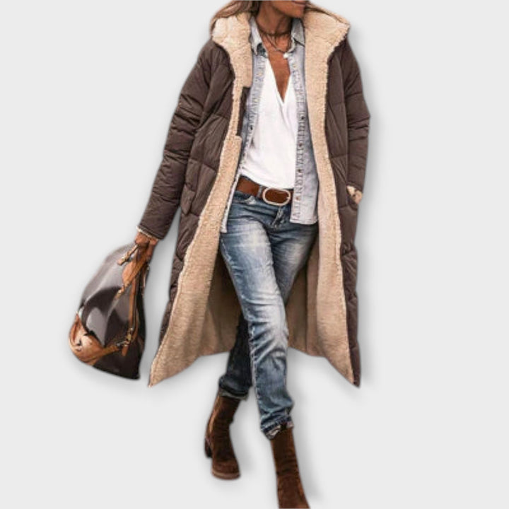 Kora – Manteau Fourrure Douce