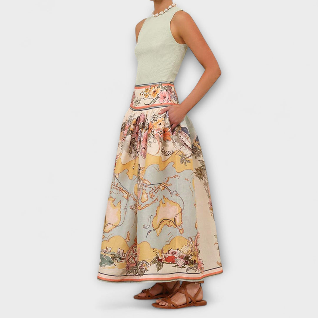 Jessica – Jupe Midi Élégante