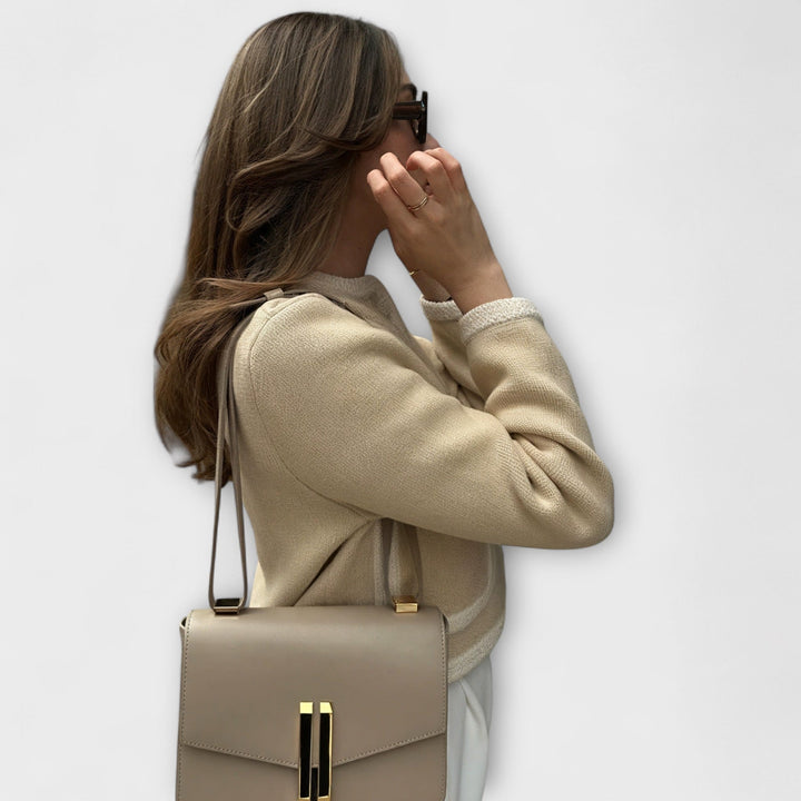 Cardigan Classique Poches Décoratives