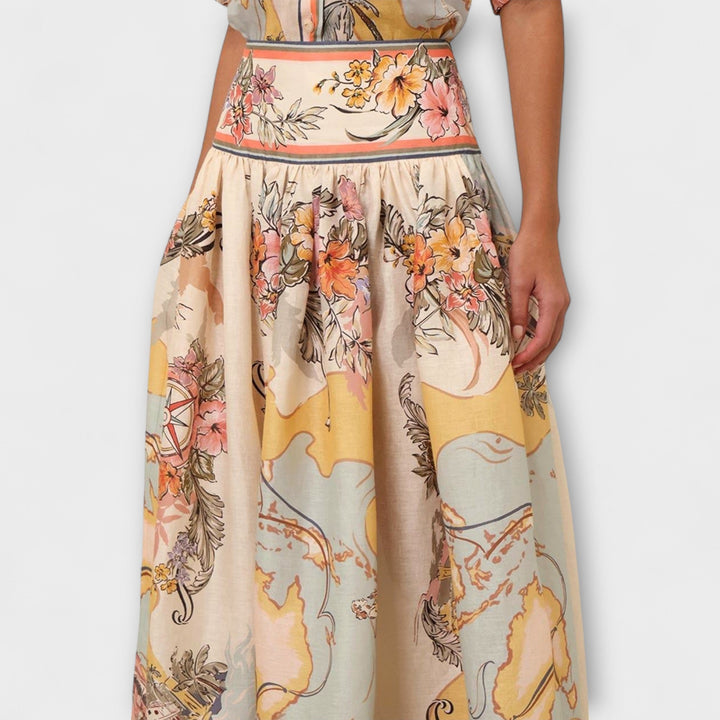 Jessica – Jupe Midi Élégante