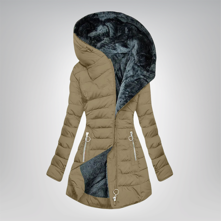 Kori | Manteau Douillet Doublé en Fourrure