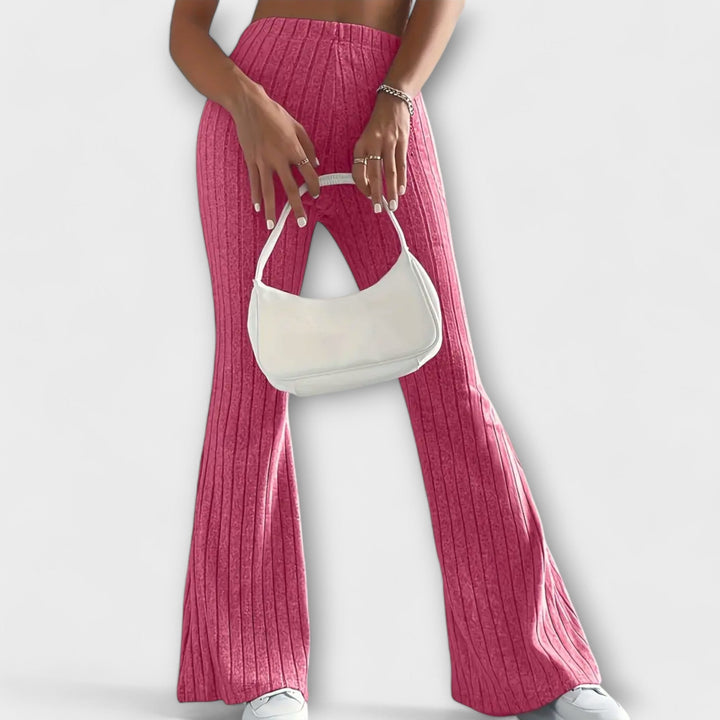 Jennifer – Pantalon Évasé Élégant