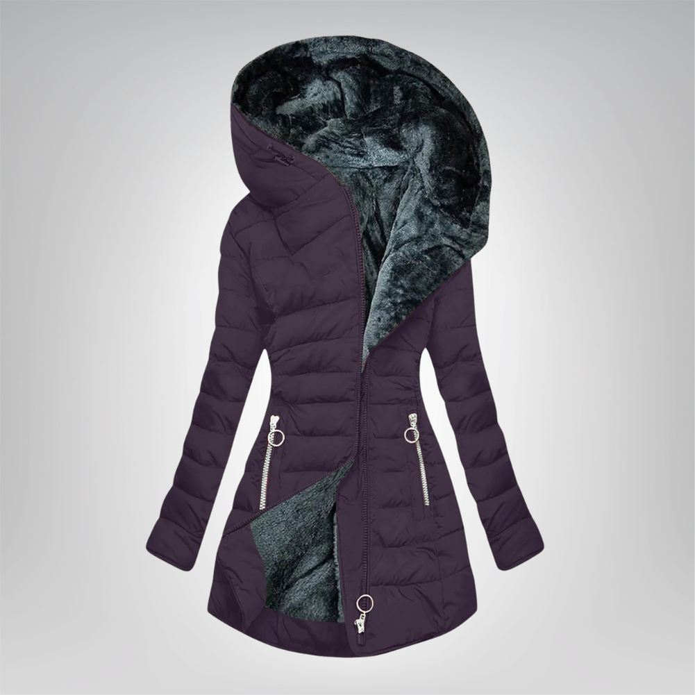 Kori | Manteau Douillet Doublé en Fourrure