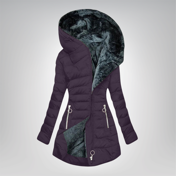 Kori | Manteau Douillet Doublé en Fourrure