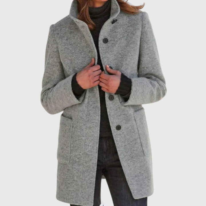 Elena - Manteau Classique Laine
