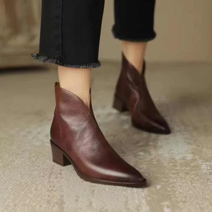 Bottines en Cuir Essentielles
