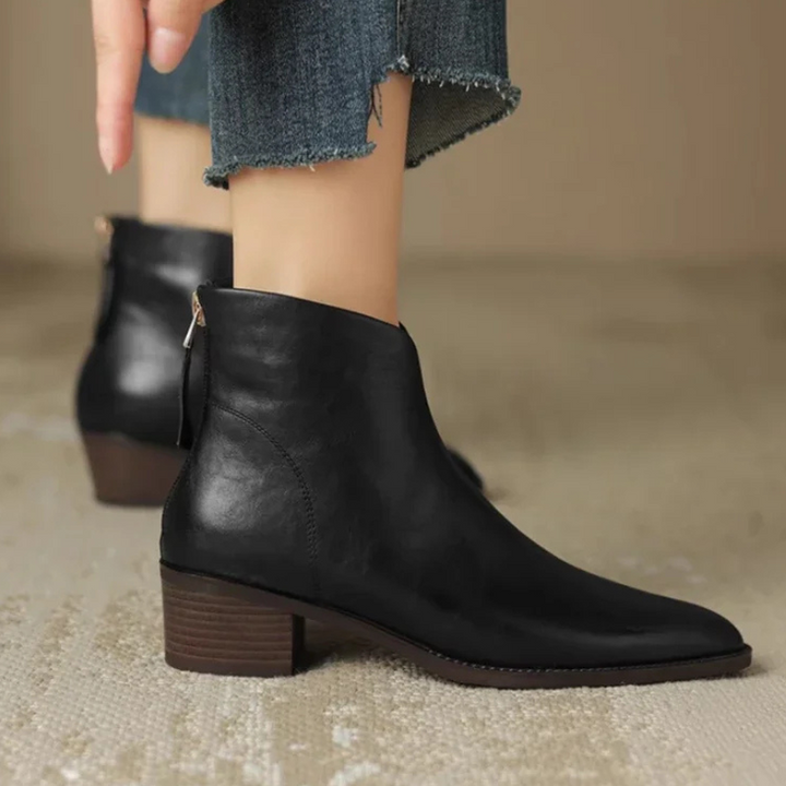 Bottines en Cuir Essentielles