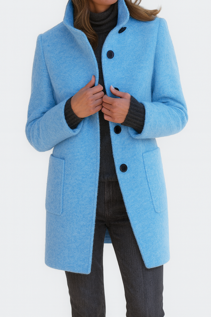 Camille™ - Manteau pour femme à col haut