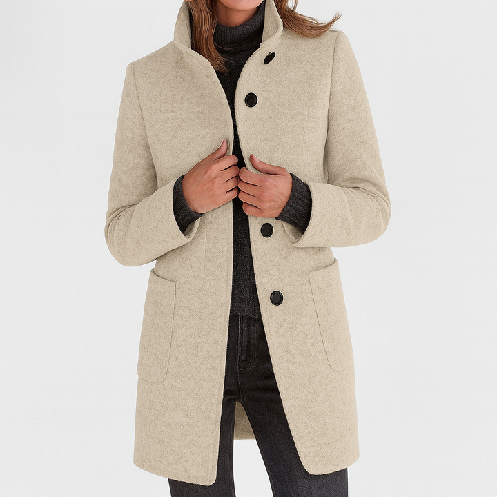 Camille™ - Manteau pour femme à col haut