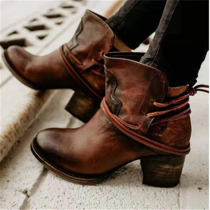 Bottes de Style Western Rétro