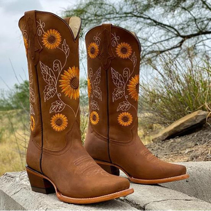 Bottes Western Style Sunbloom