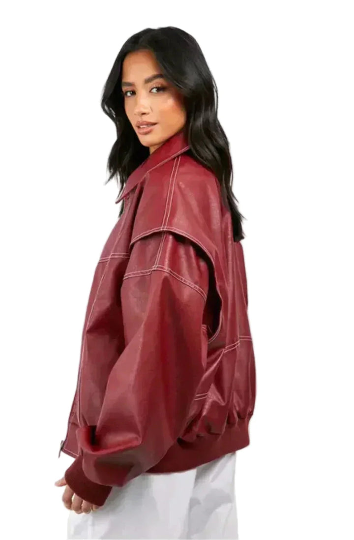 Giacca™ - Bomber Oversize en Cuir