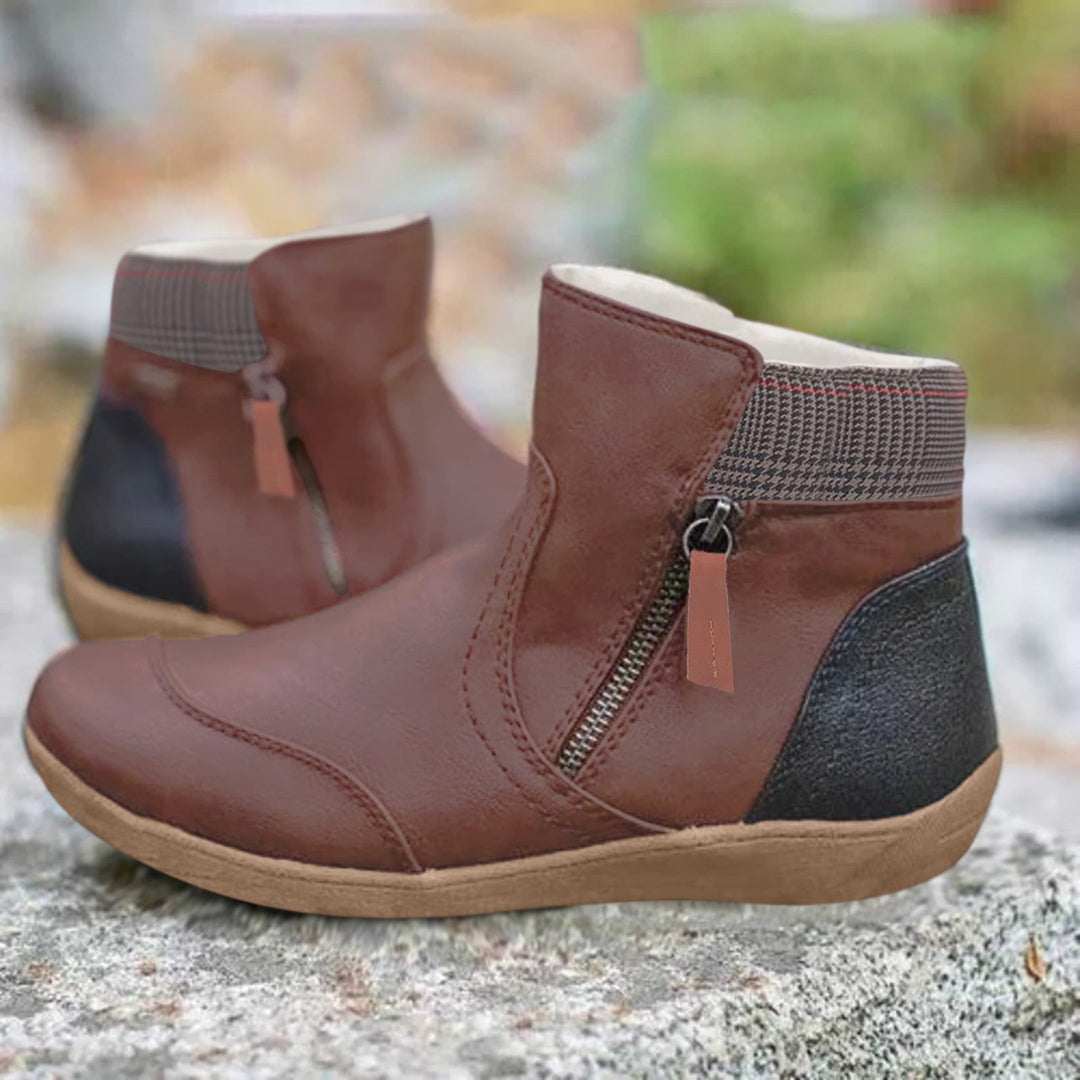 Bottes de Support en Cuir Toutes Saisons