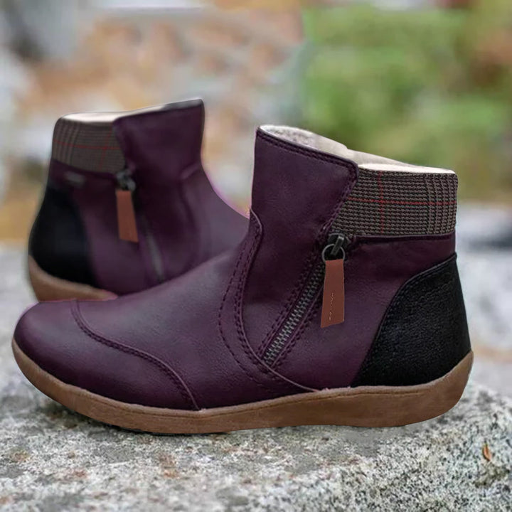 Bottes de Support en Cuir Toutes Saisons