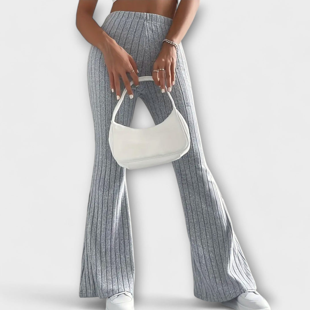 Jennifer – Pantalon Évasé Élégant