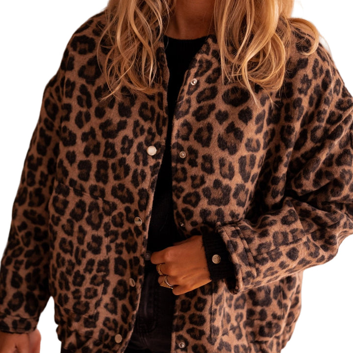 Charlene – Veste Léopard Tendance