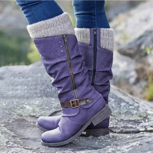 Bottes en Cuir de Marche Quotidiennes